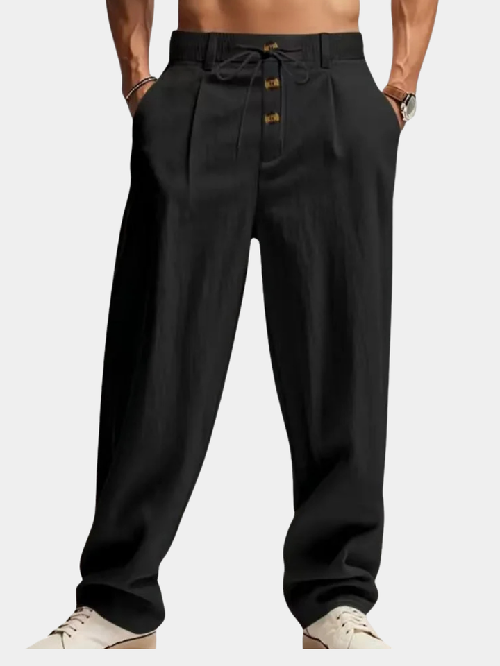 LAURENT MONACO | RELAXED LINEN PANTS FOR MEN
