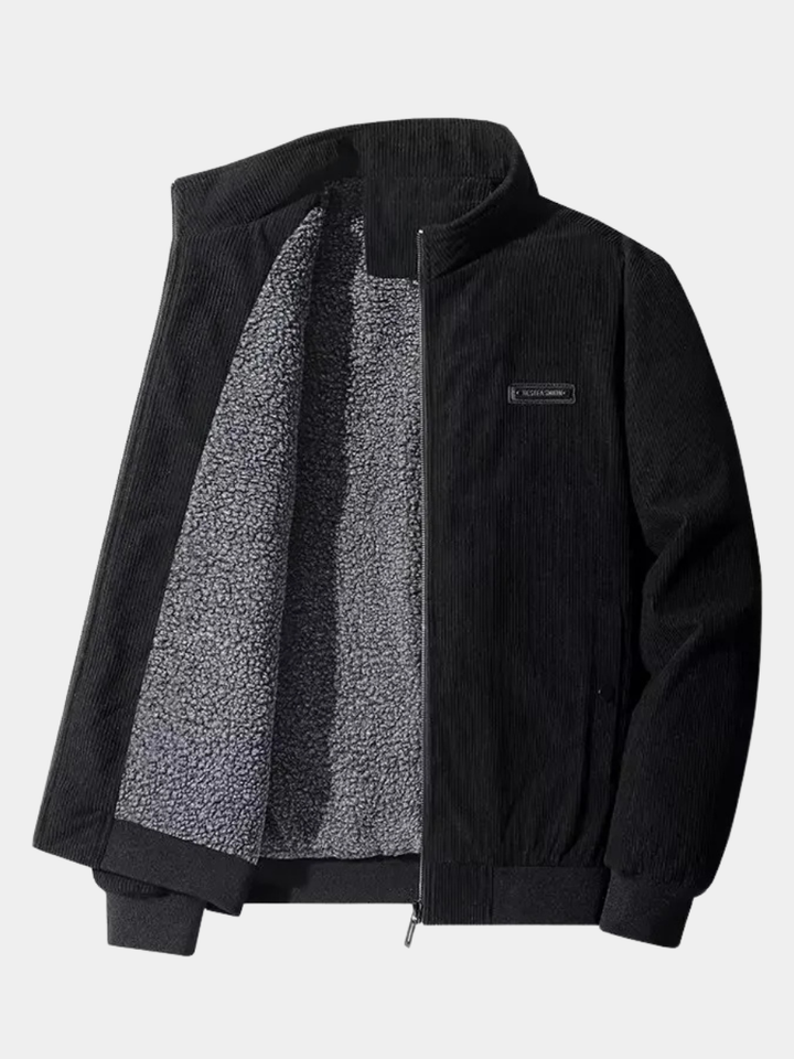 LAURENT MONACO | CORDUROY JACKET WITH FLEECE LINING