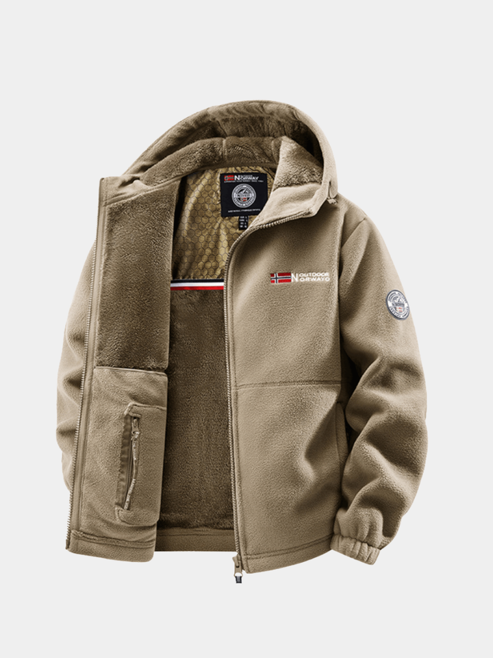 LAURENT MONACO | INSULATED POLAR BOMBER JACKET FOR MEN