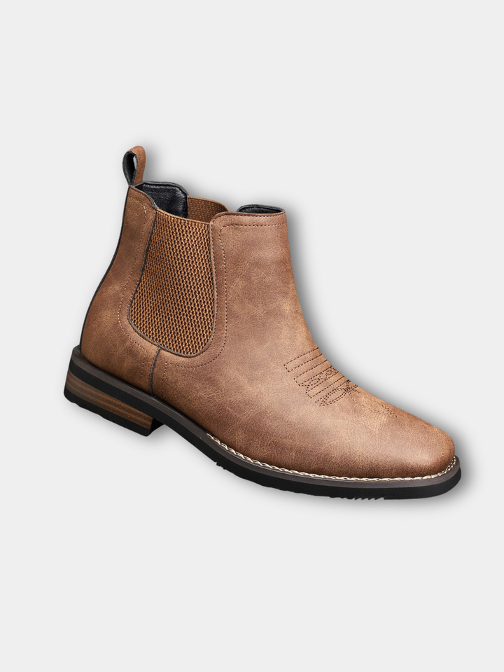 LAURENT MONACO | CLASSIC LEATHER BOOTS FOR MEN