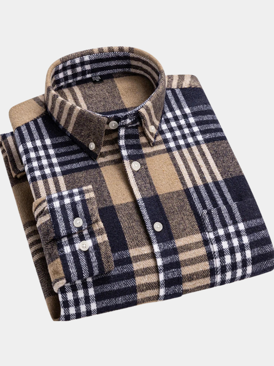 CLASSIC CHECKED SHIRT FOR MEN