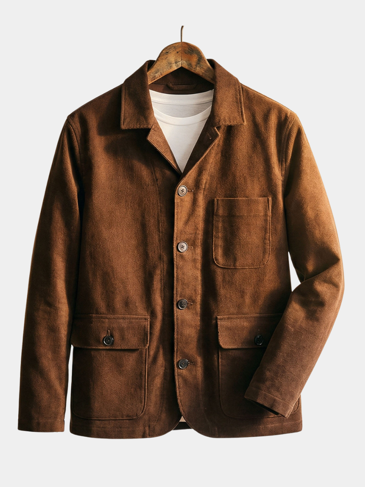 LAURENT MONACO | STRUCTURED UTILITY JACKET FOR MEN