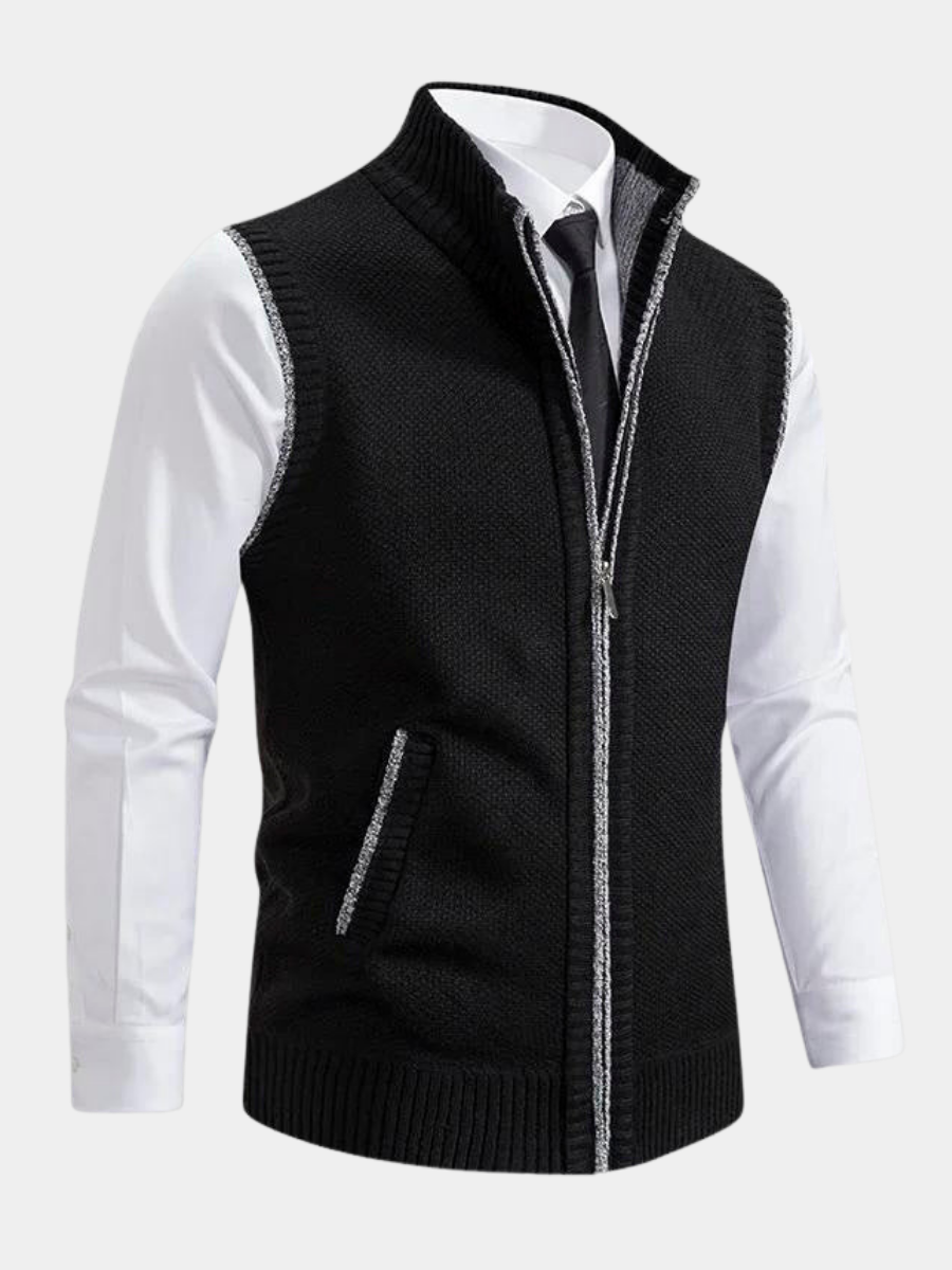 LAURENT MONACO | CASUAL WOOL VEST