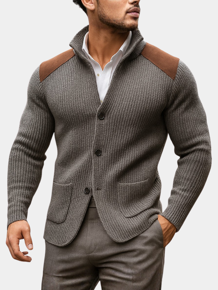 LAURENT MONACO | TEXTURED KNIT BLAZER FOR MEN