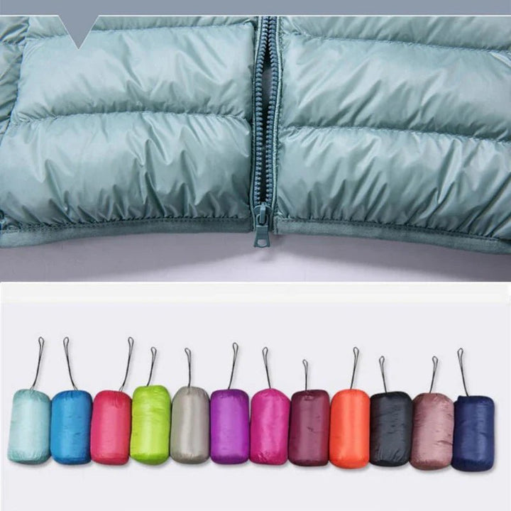 Emily Ultralight and Foldable Women's Down Jacket - Elena Harper