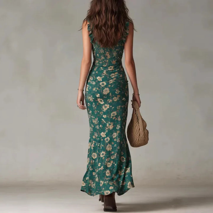 Nari™ | Stylish Floral Maxi Dress