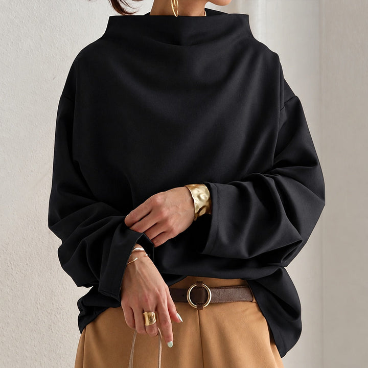 Eliana Elegant, loosely fitting turtleneck sweater - Elena Harper