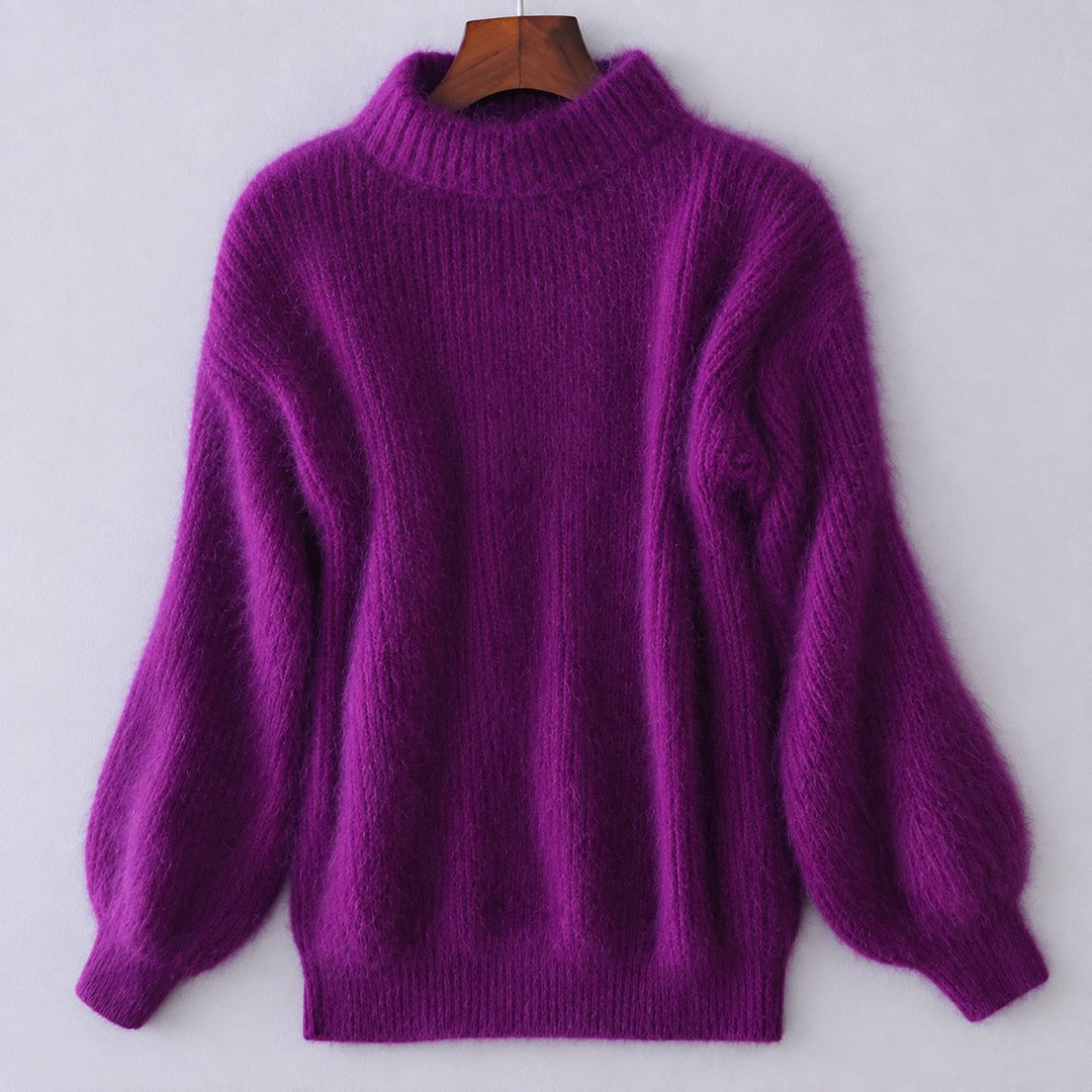 Brenda Classic Loose Sweater, view 4 - Elena Harper