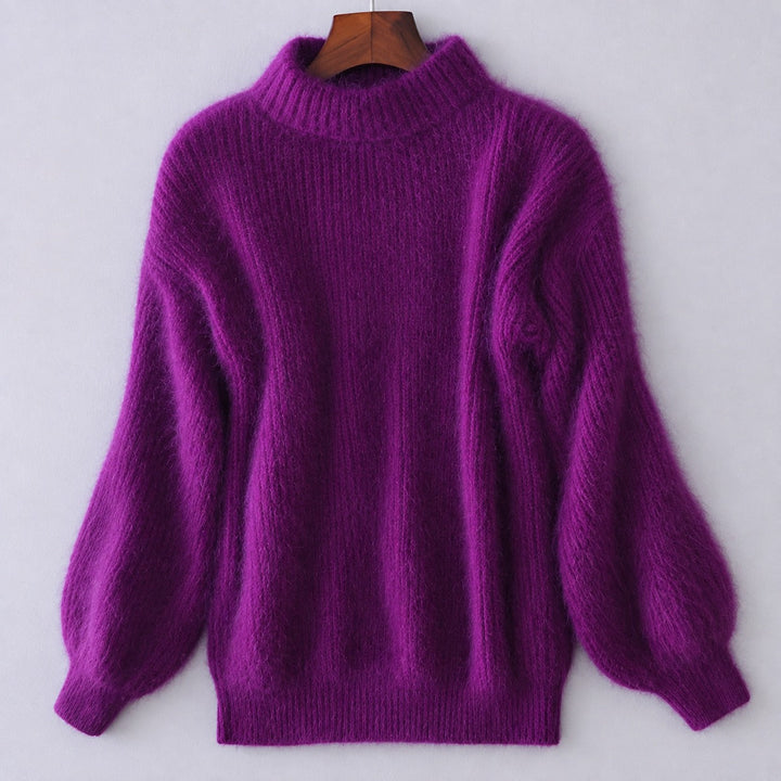 Brenda Classic Loose Sweater, view 4 - Elena Harper