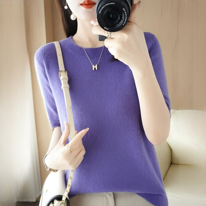 Blandine Elegant and Cozy Top - Elena Harper