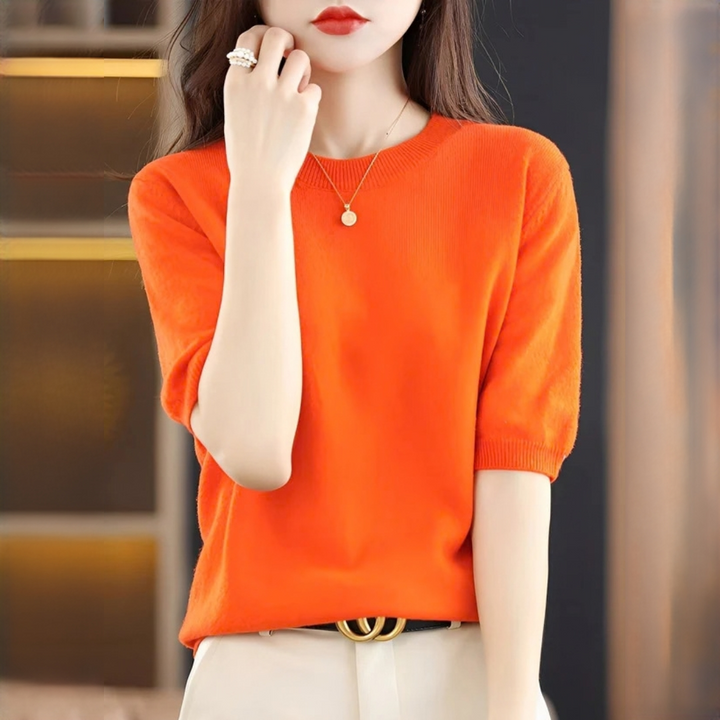Blandine Elegant and Cozy Top - Elena Harper
