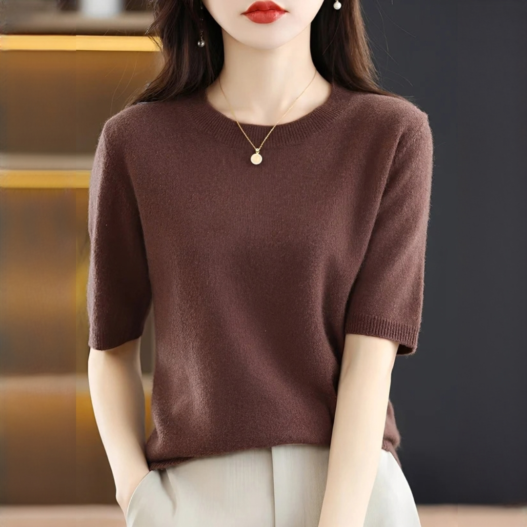 Blandine Elegant and Cozy Top - Elena Harper