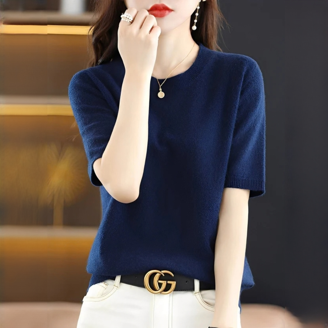 Blandine Elegant and Cozy Top - Elena Harper