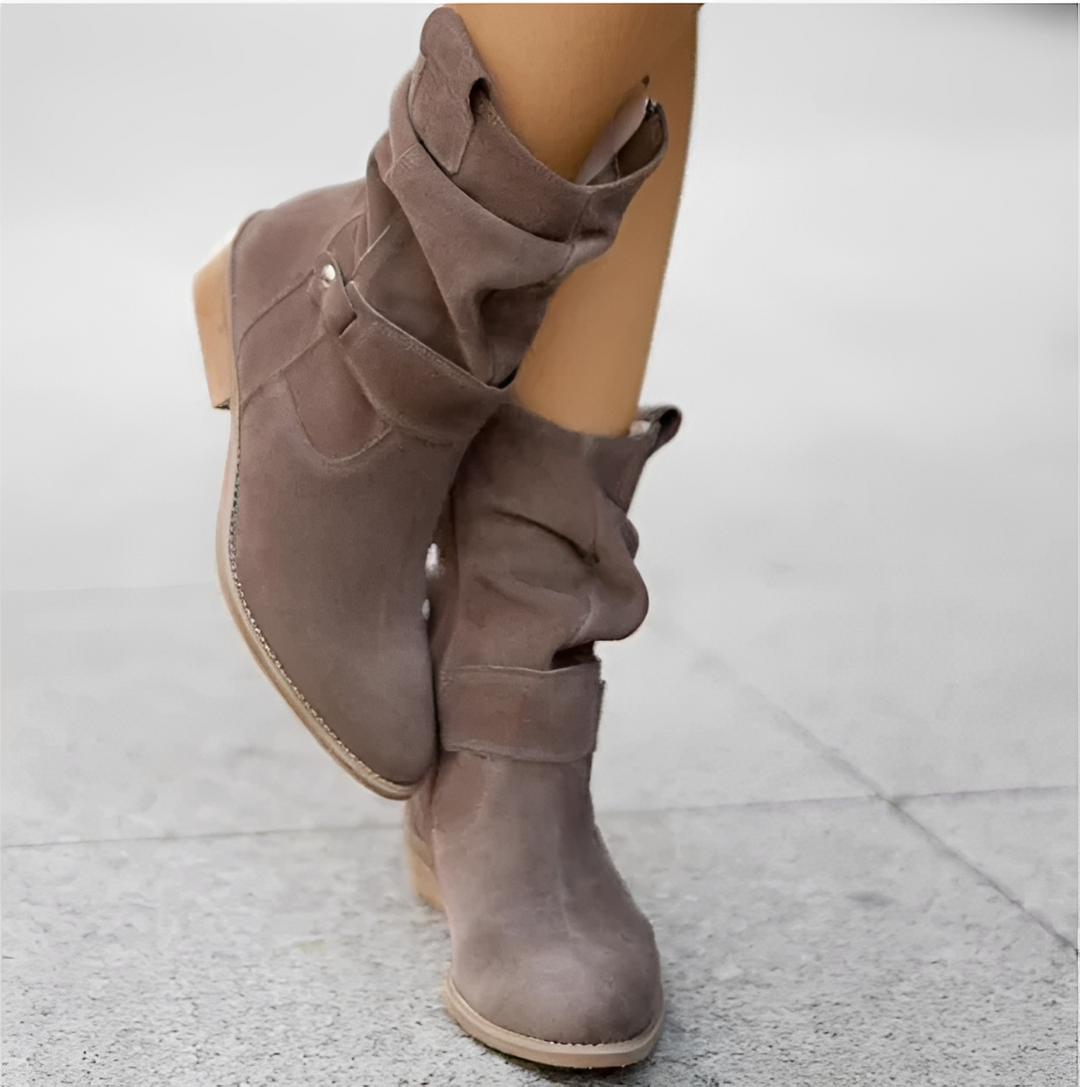 Elisa Stylish and Comfortable Boots, view 2 - Elena Harper