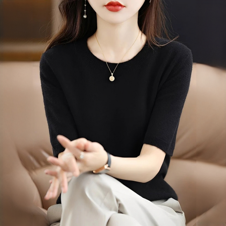 Blandine Elegant and Cozy Top - Elena Harper