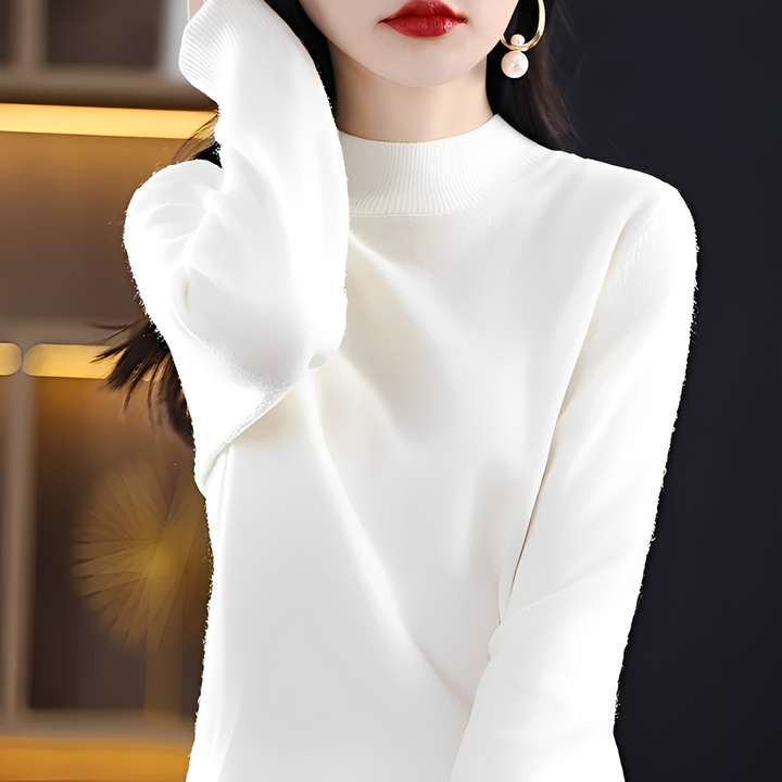 Elza Soft, Cozy, and Elegant Sweater, view 2 - Elena Harper