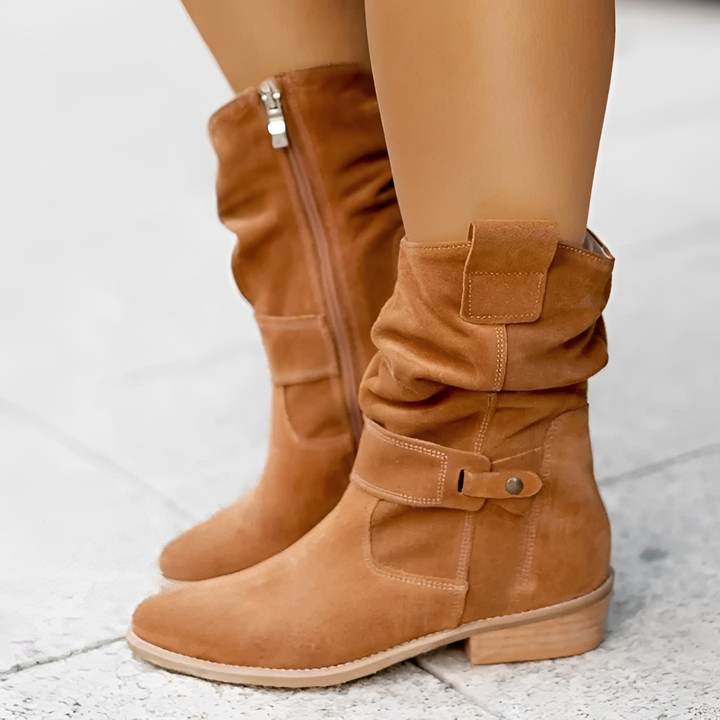 Elisa Stylish and Comfortable Boots, view 3 - Elena Harper