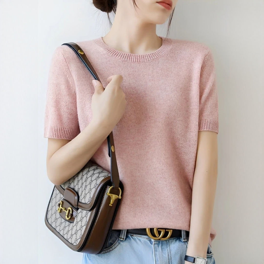 Blandine Elegant and Cozy Top, view 6 - Elena Harper