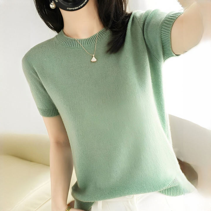 Blandine Elegant and Cozy Top, view 9 - Elena Harper