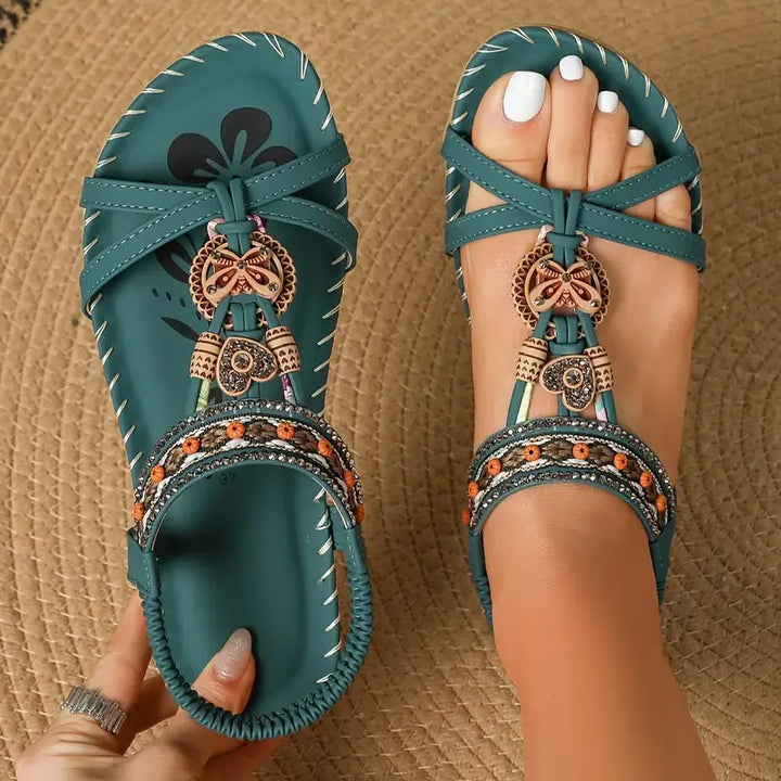 Colella | Ibiza Style Sandals – Lightness, Rhinestones, and Comfort All Day Long