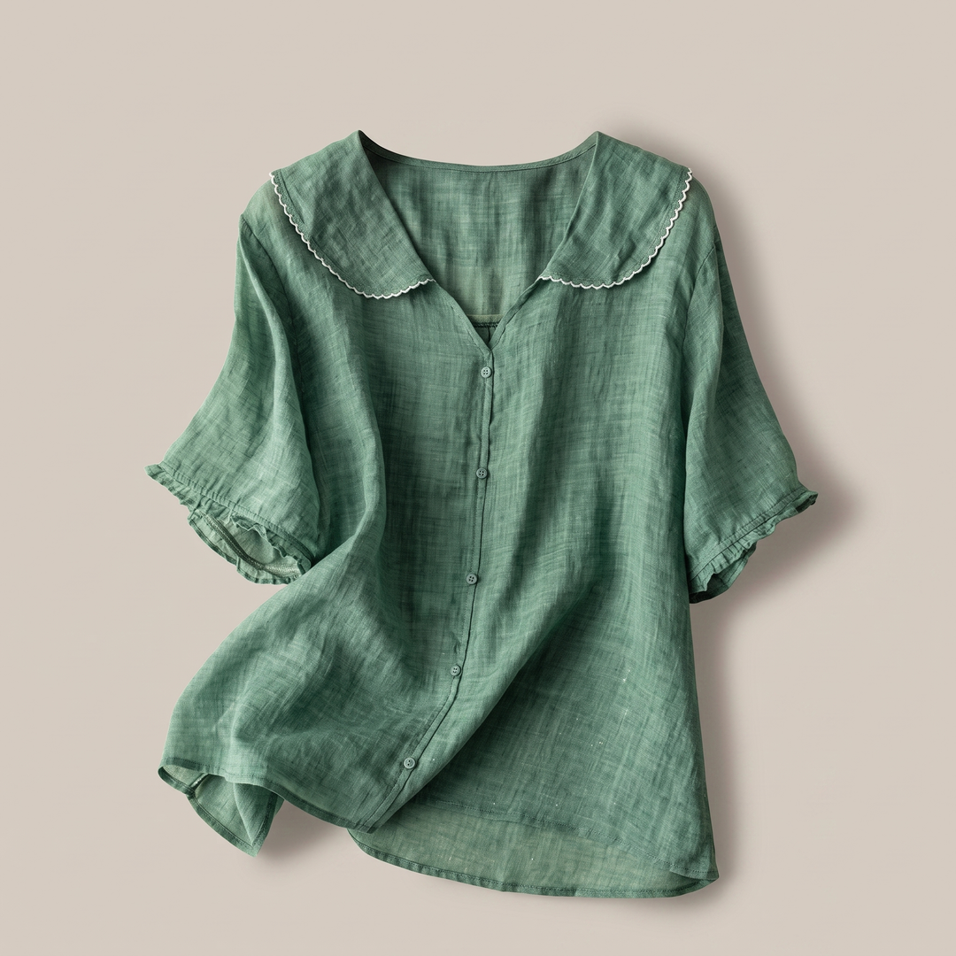 Mandy | Timeless and Comfortable Women's Linen Blouse