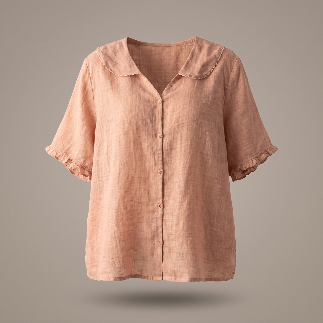 Mandy | Timeless and Comfortable Women's Linen Blouse