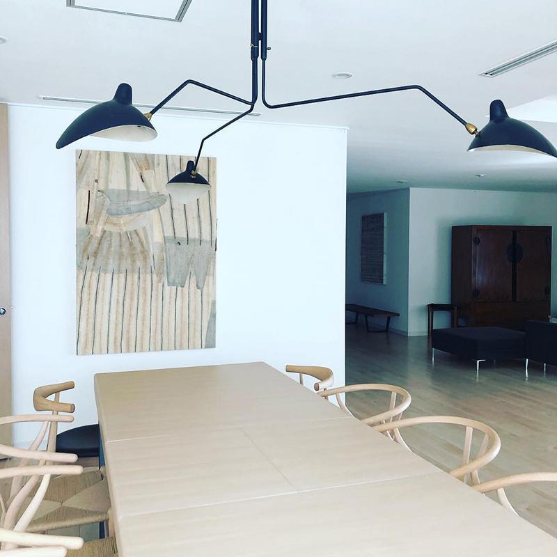 Serge Mouille Adjustable Ceiling Light - Multi-Arm Design