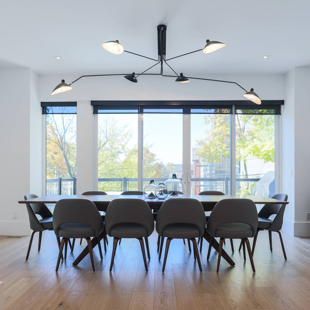 Serge Mouille Adjustable Ceiling Light - Multi-Arm Design