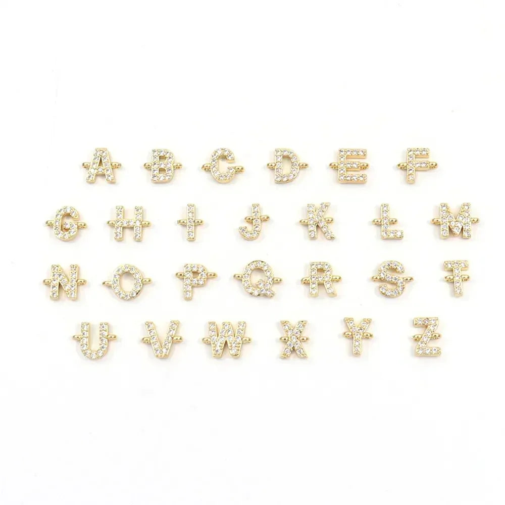 Calla Customizable Bracelet with Engraved Initial - Elena Harper