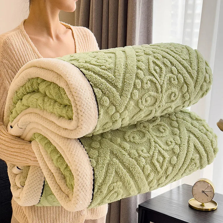 Luxurious Winter Quilted Blanket