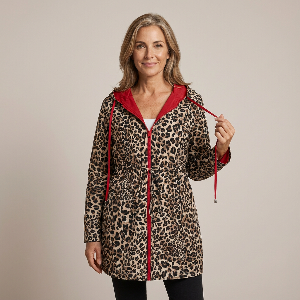 Leopard Print Coat