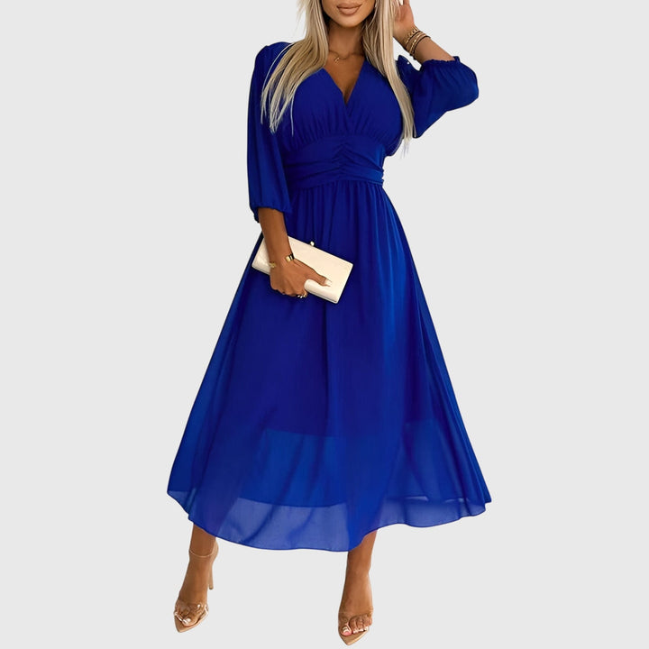 Chloe™  |  Lightweight soft luxurious fabrics Flowing Dress