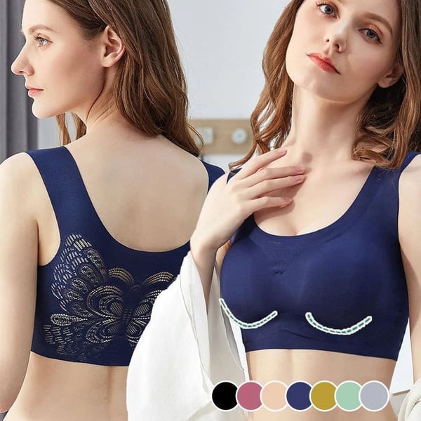 Bianka™ Ultra-Thin Plus Size Ice Silk Bra