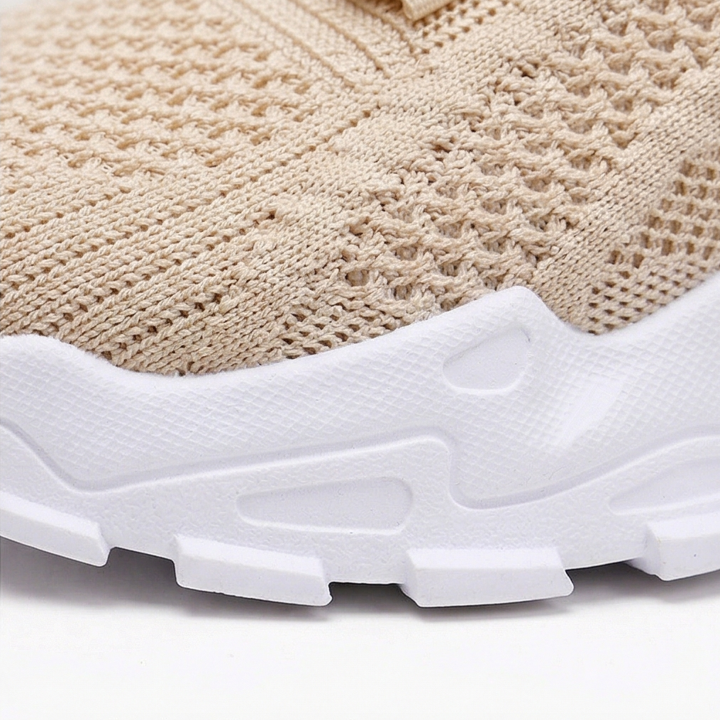 Aerloom Women's Breathable Knit Sneakers for All Day Comfort - Elena Harper