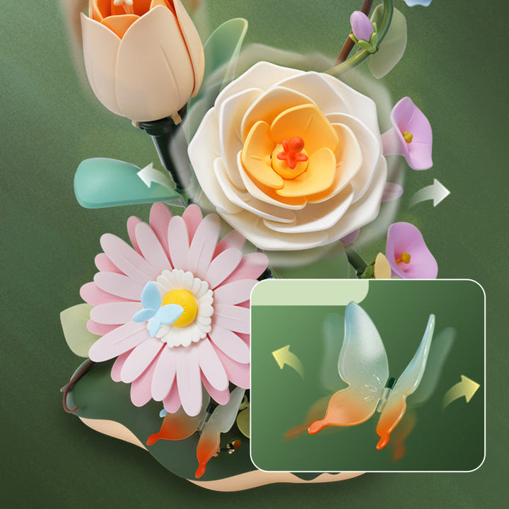 Garden Ramble™ Mechanical Moving Flower Puzzle Experience