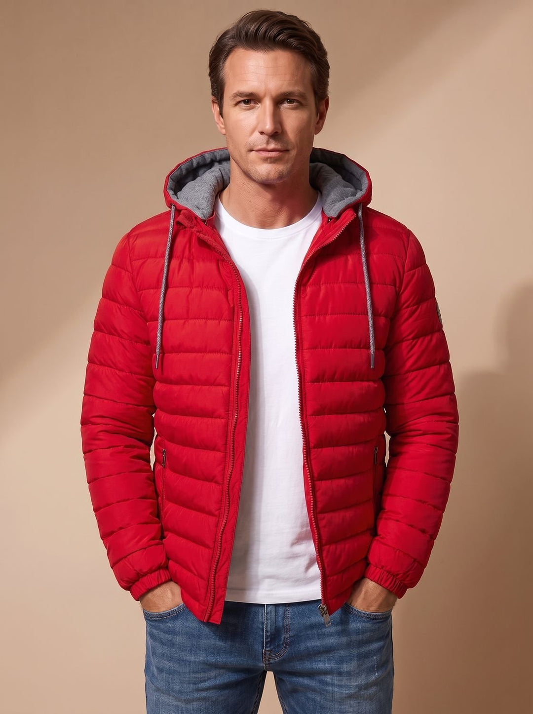 Felix | Lightweight and Comfortable Men's Puffer Jacket with Hood