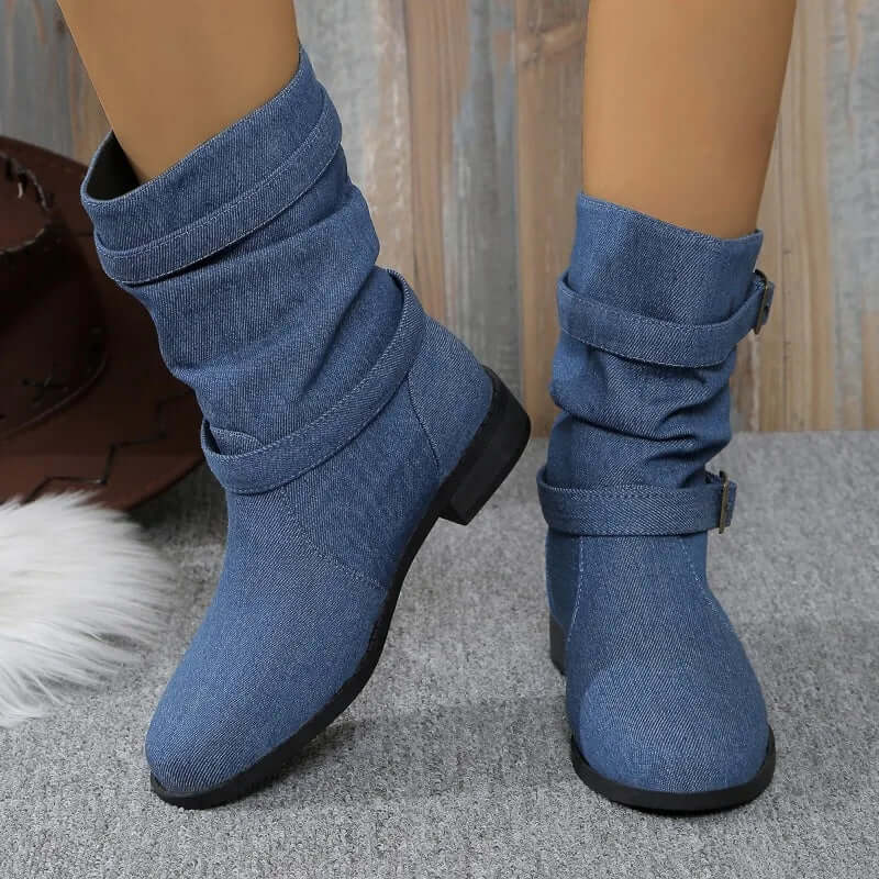 Women's Midi Ankle Boots, view 4 - Elena Harper