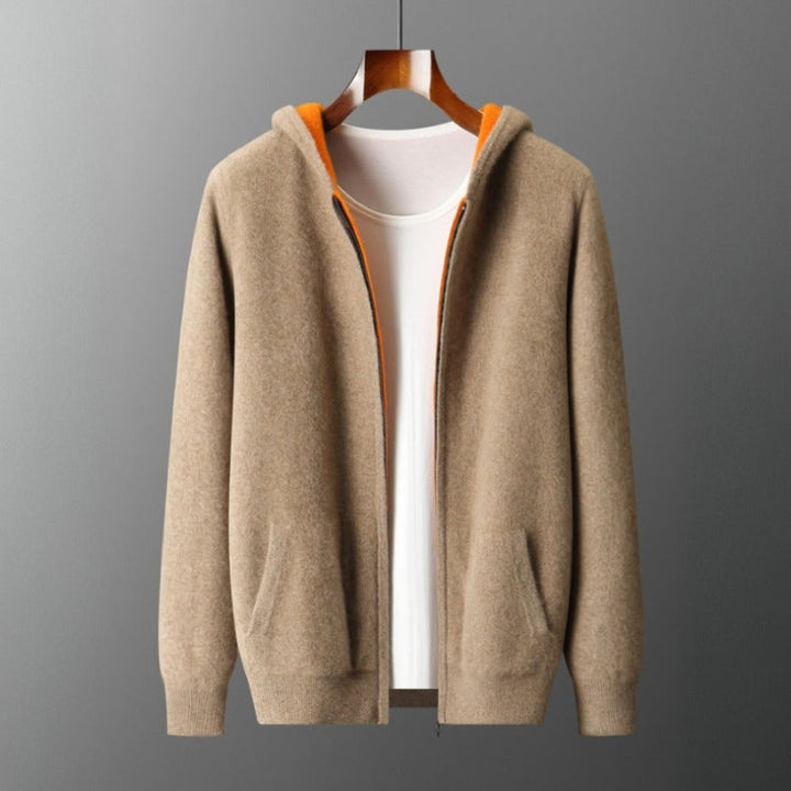 LAURENT MONACO | WOOL HOODIE FOR MEN