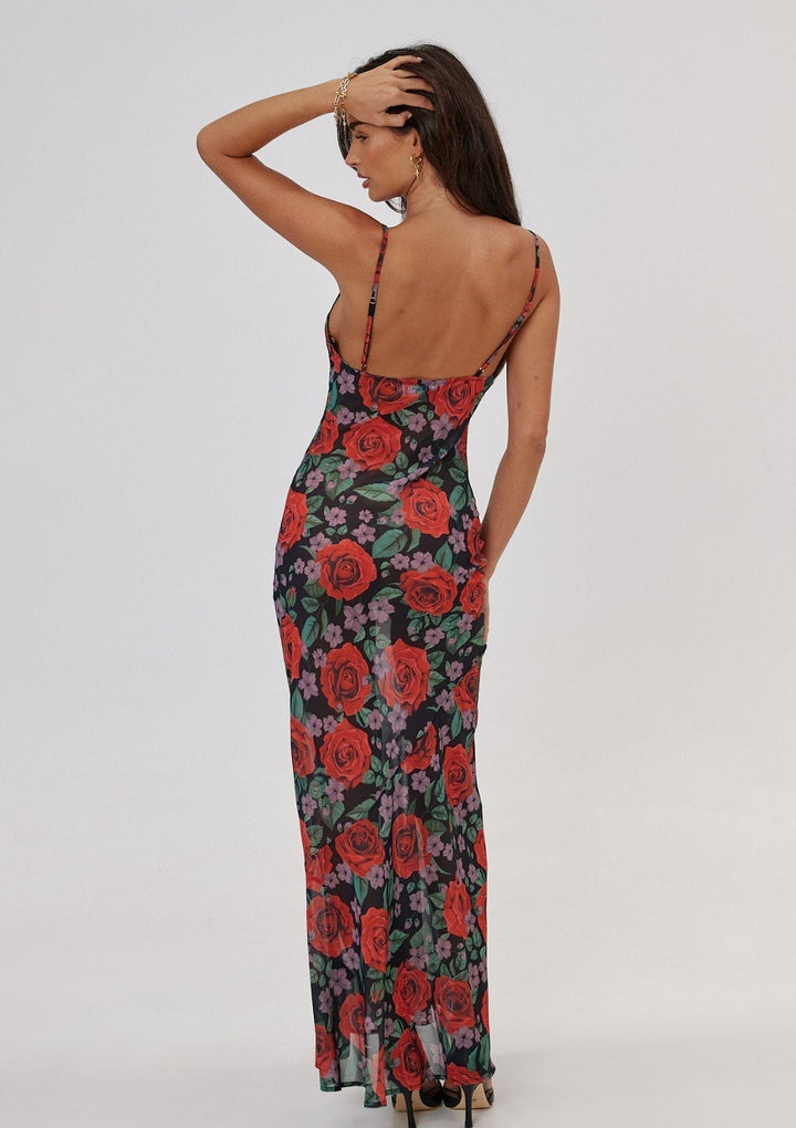 Ady - Maxi dress with floral print