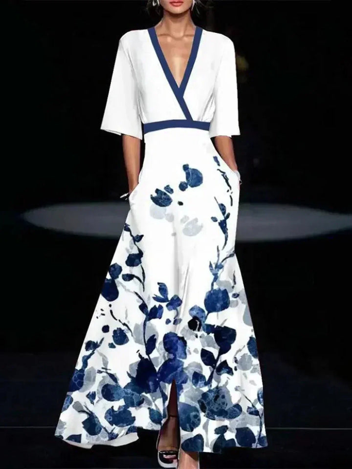 Elegant Viscose Dress - Elena Harper