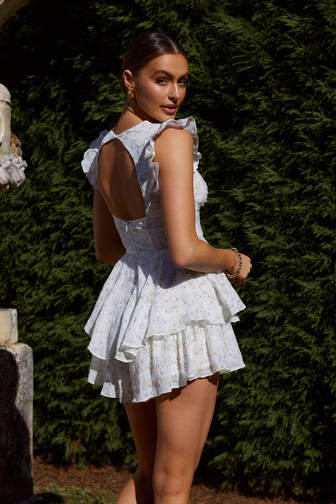 Aly - Lace Mini Dress