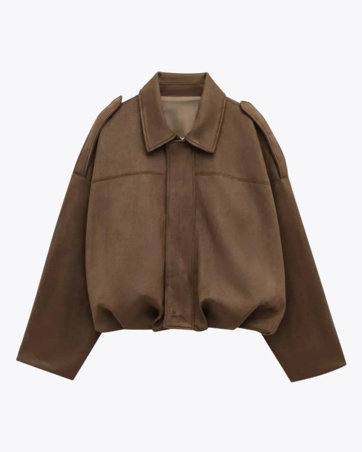 Elegant women's Fabiane™ trendy jacket by Emma & Rose Cape Town featuring stylish design and tailored fit.