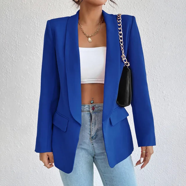Élise Stylish Slim-Fit Blazer Timeless Elegance with a Modern Touch, view 4 - Elena Harper