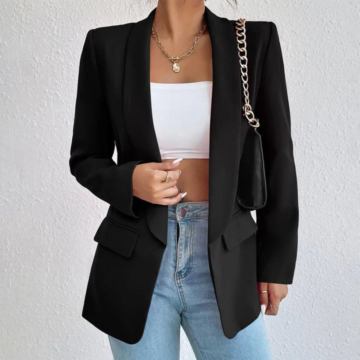 Élise Stylish Slim-Fit Blazer Timeless Elegance with a Modern Touch, view 5 - Elena Harper