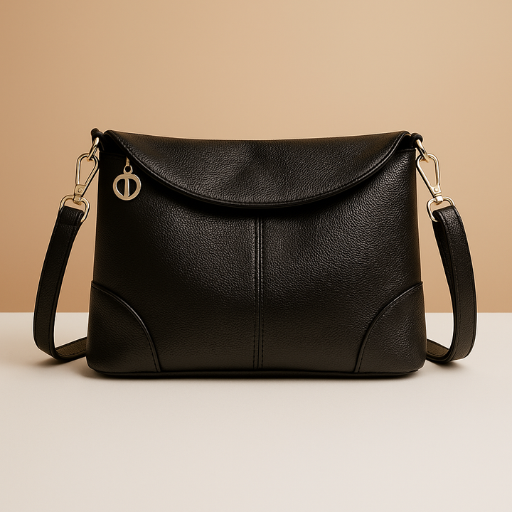Anti-theft vegan leather crossbody bag for women Amelia - Elena Harper