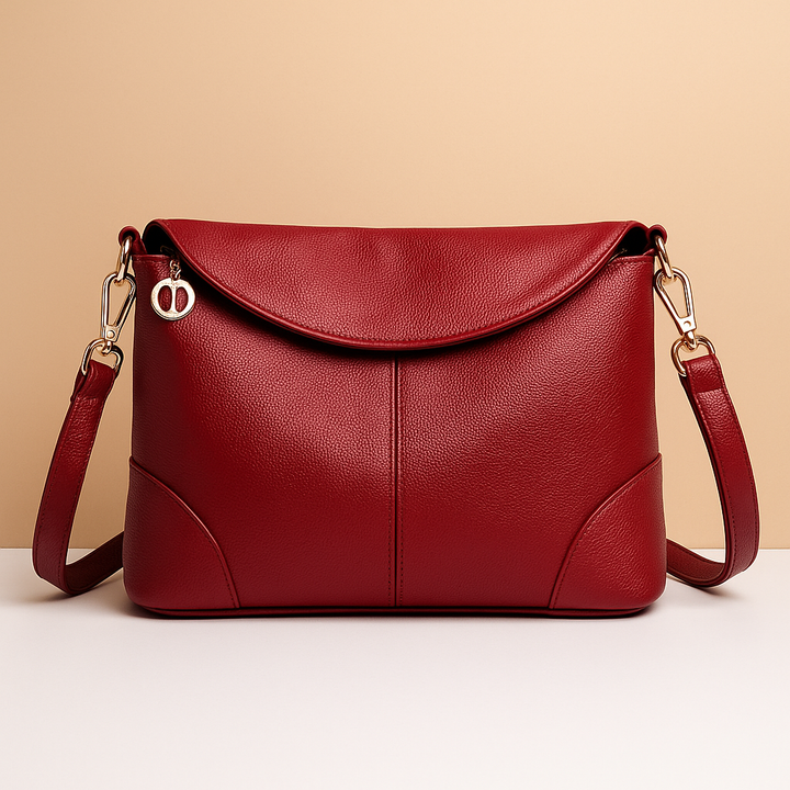 Anti-theft vegan leather crossbody bag for women Amelia - Elena Harper