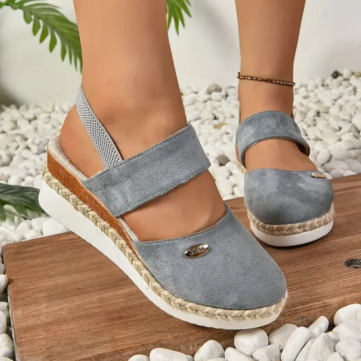 Antonella | Orthopaedic sandals with platform, breathable and casual