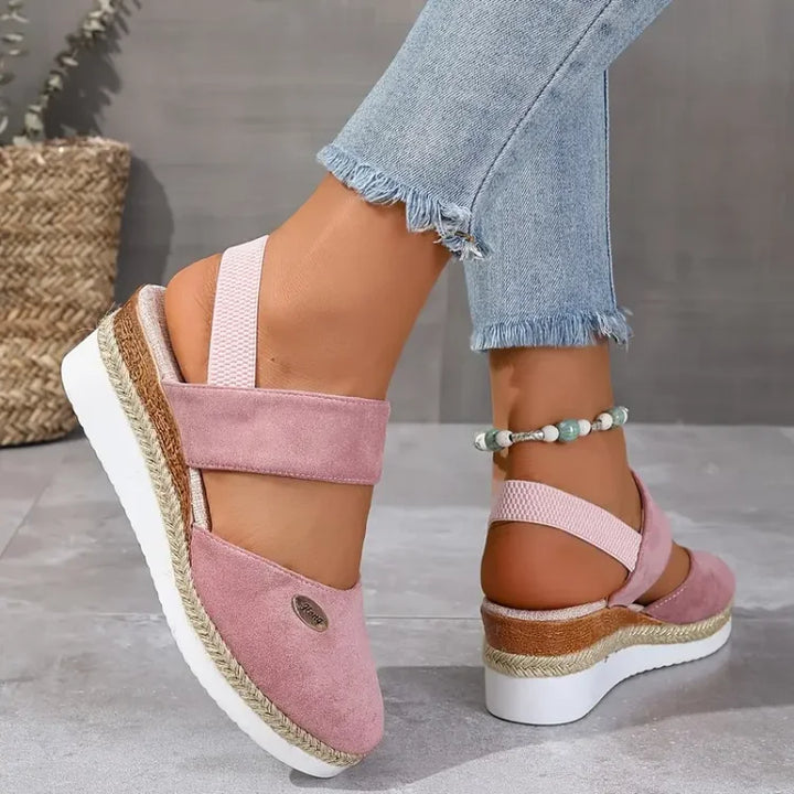 Antonella | Orthopaedic sandals with platform, breathable and casual