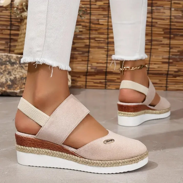 Antonella | Orthopaedic sandals with platform, breathable and casual