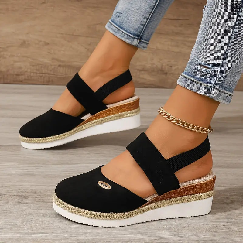 Antonella | Orthopaedic sandals with platform, breathable and casual